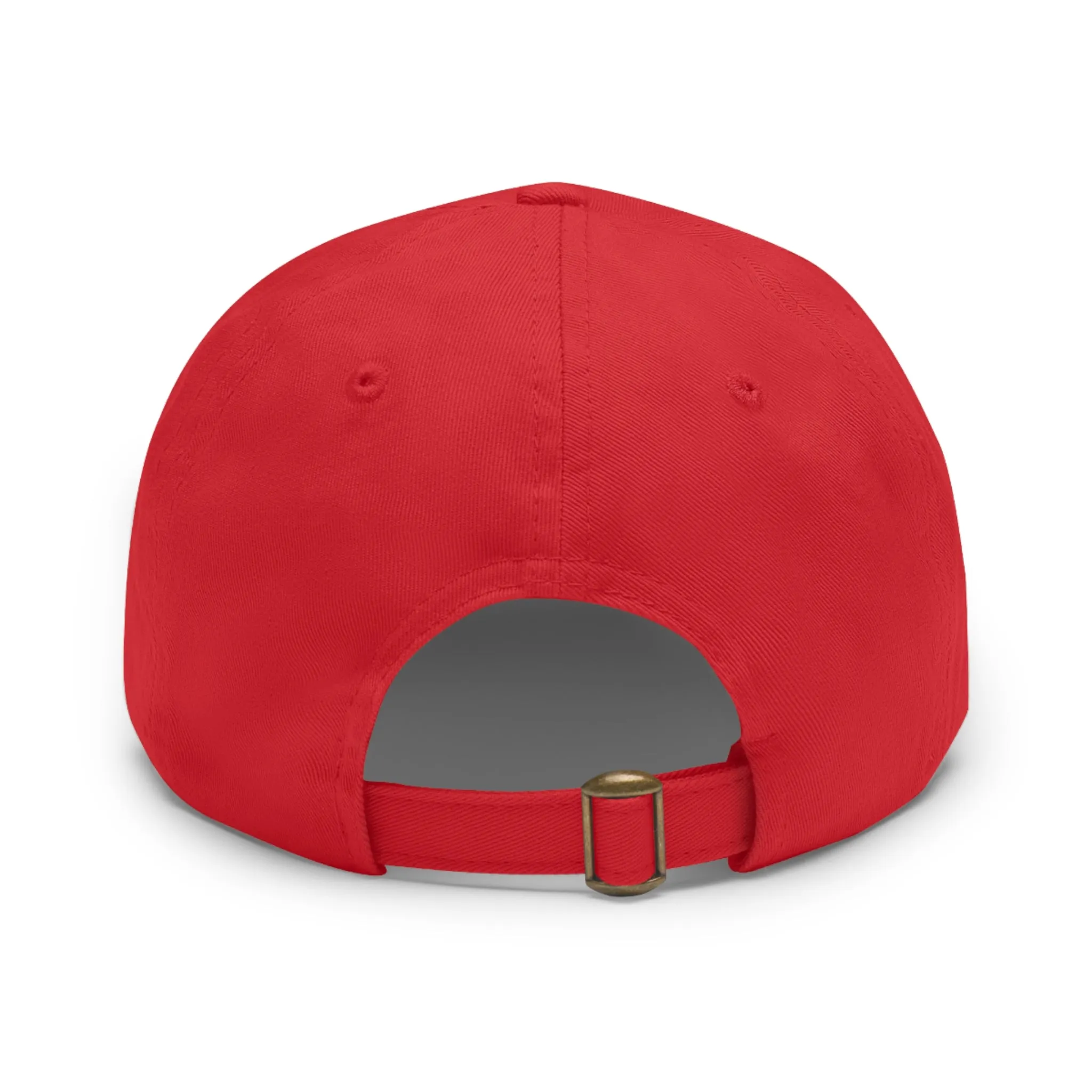 Made in South Korea Hat with Leather Patch (Round)  - EmpressKorea