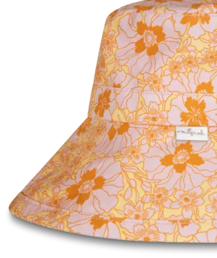 Magnolia Girls Wide Brim Orange