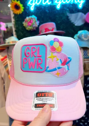 Majestic Femme Layered Trucker Hat