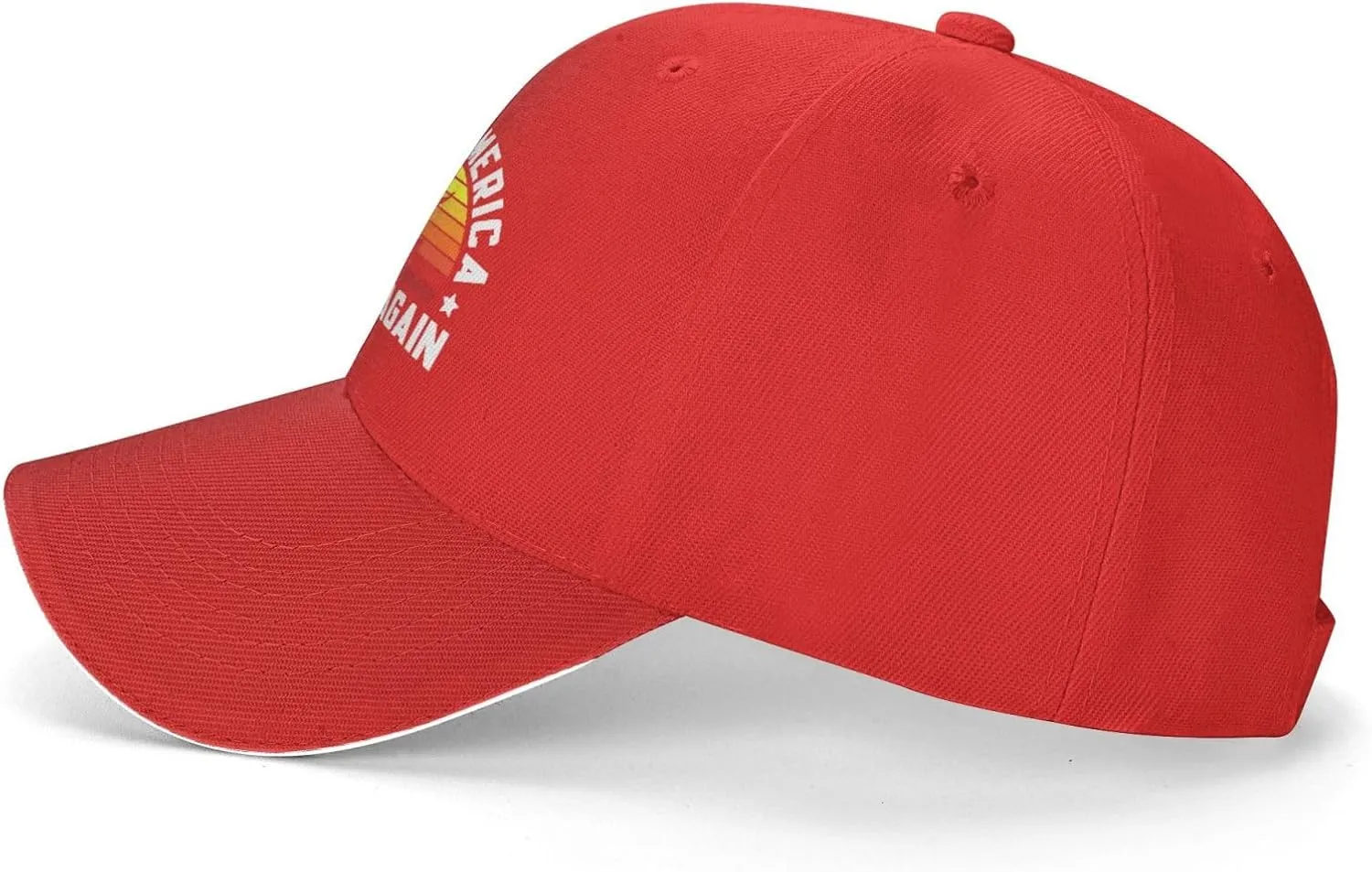 Make America Skate Again Skateboard Hat Mens Wide Brim Baseball Cap Adjustable Low Profile Sports Dad Hats