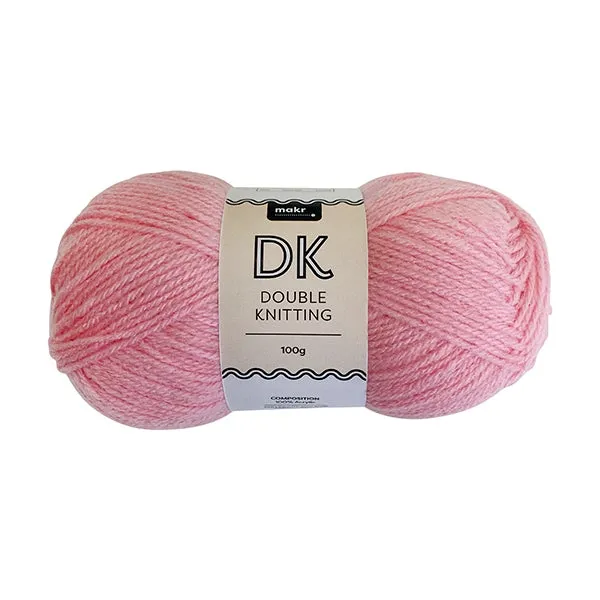 Makr DK 8ply Crochet & Knitting Yarn, 100g Acrylic Yarn