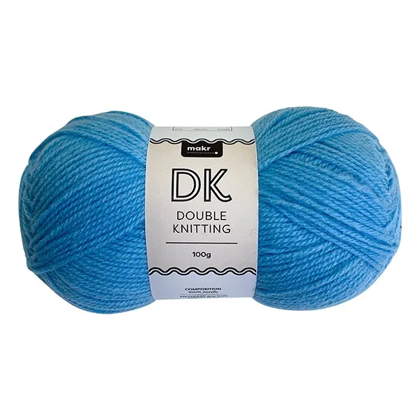 Makr DK 8ply Crochet & Knitting Yarn, 100g Acrylic Yarn