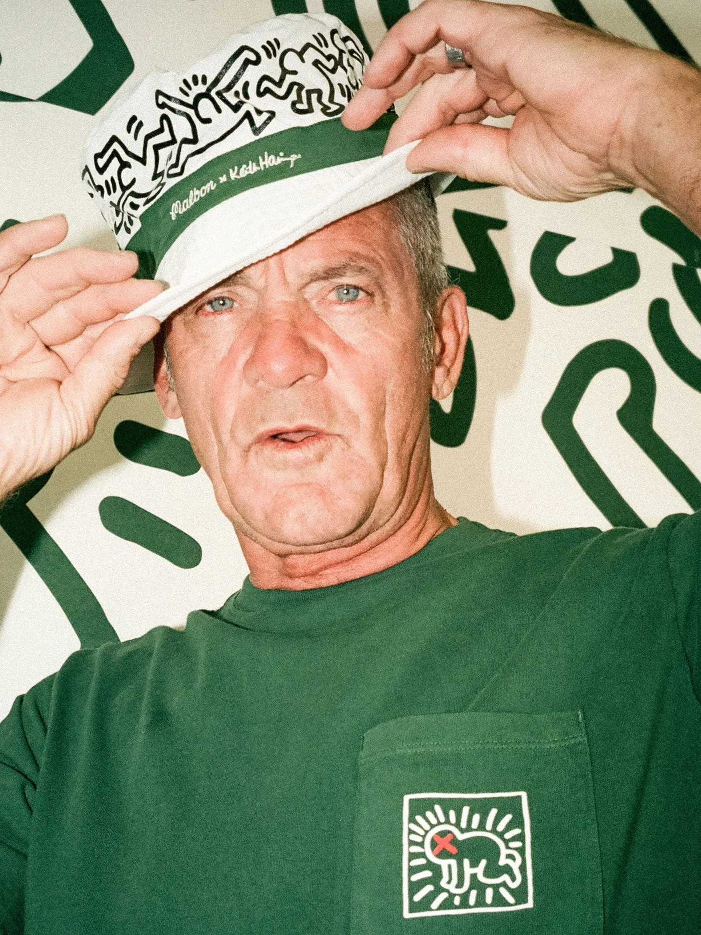 Malbon x Keith Haring Bucket Hat