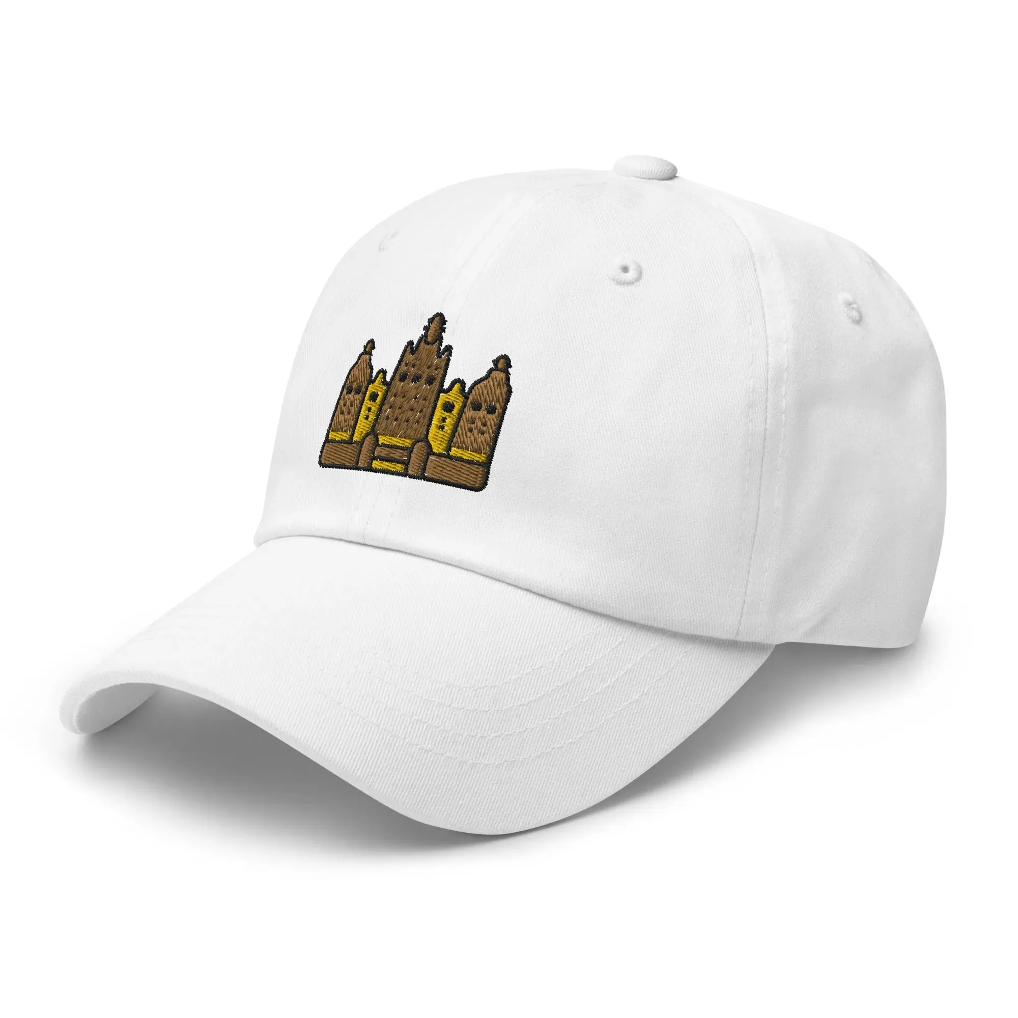 Malian Great Mosque Embroidered Dad Hat