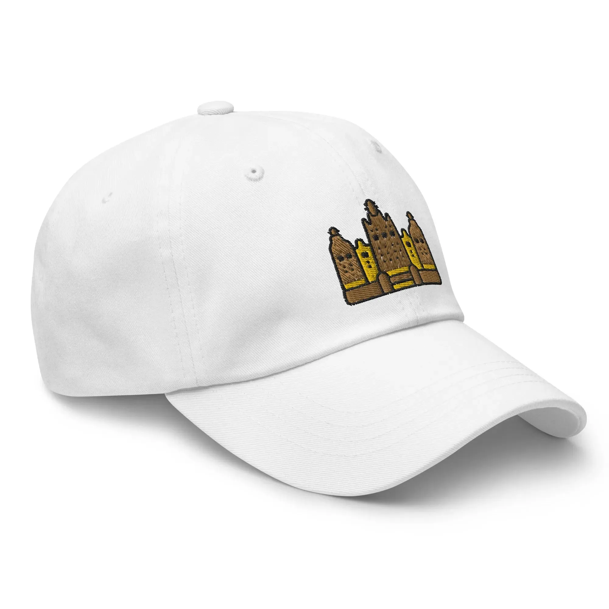 Malian Great Mosque Embroidered Dad Hat