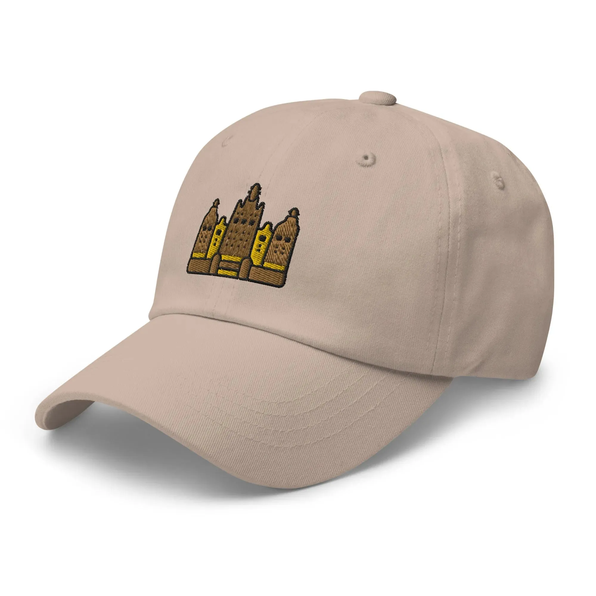 Malian Great Mosque Embroidered Dad Hat