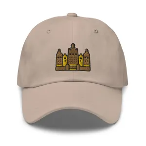 Malian Great Mosque Embroidered Dad Hat