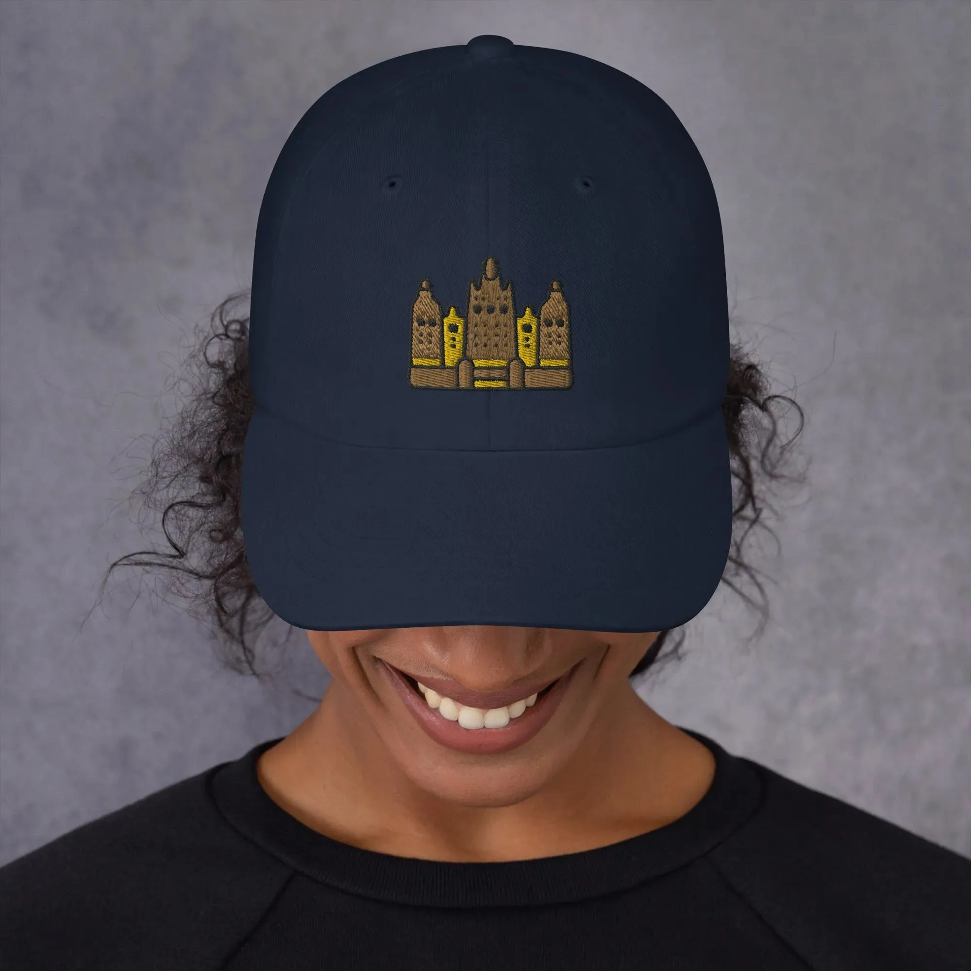 Malian Great Mosque Embroidered Dad Hat
