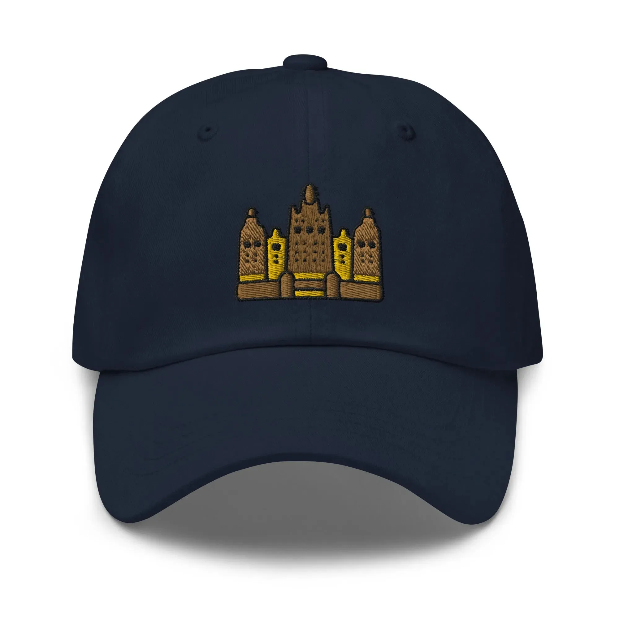 Malian Great Mosque Embroidered Dad Hat