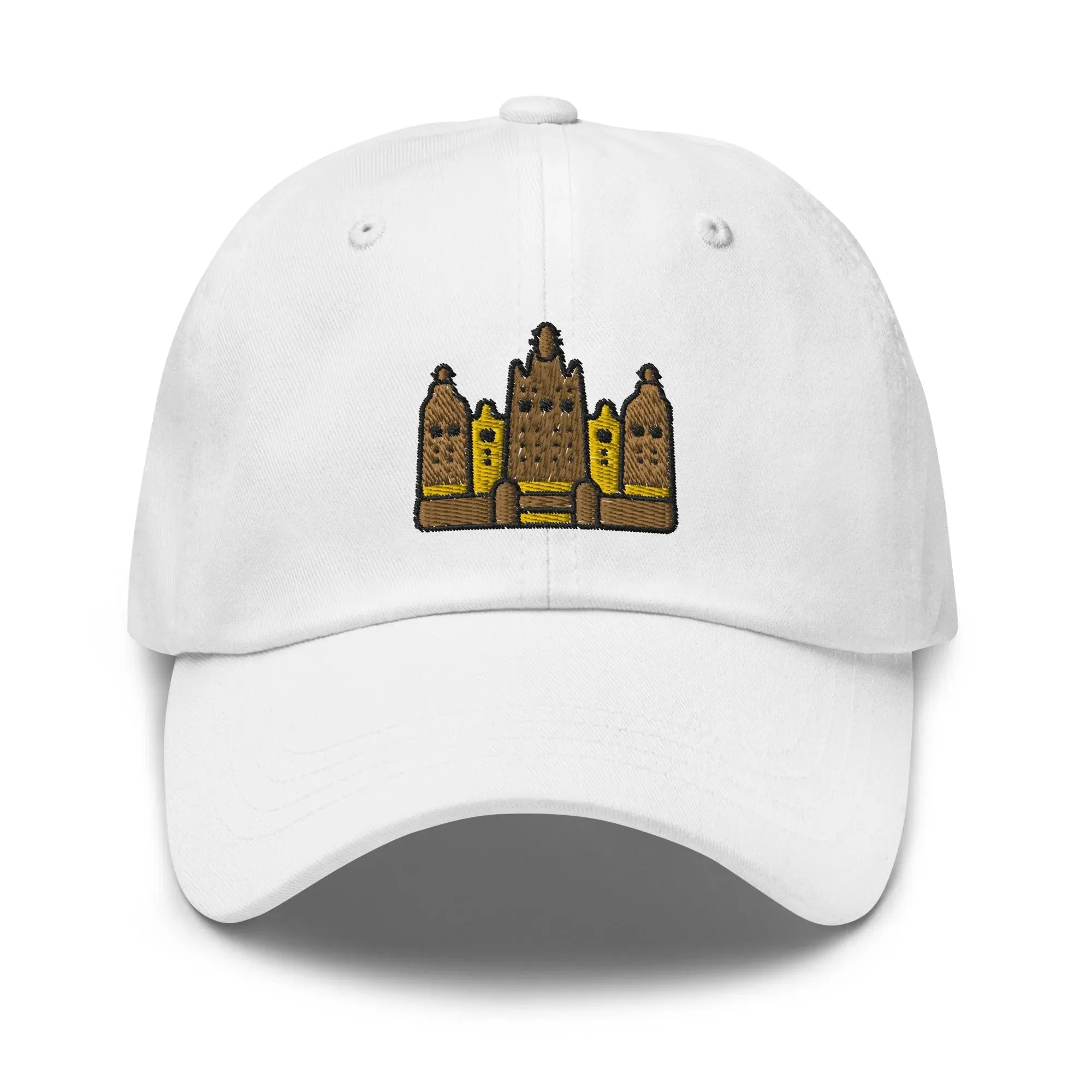 Malian Great Mosque Embroidered Dad Hat
