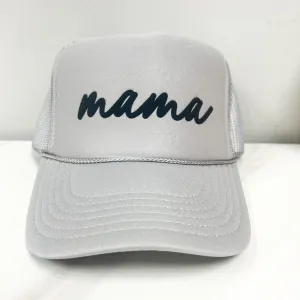 Mama Puff Hat • Grey