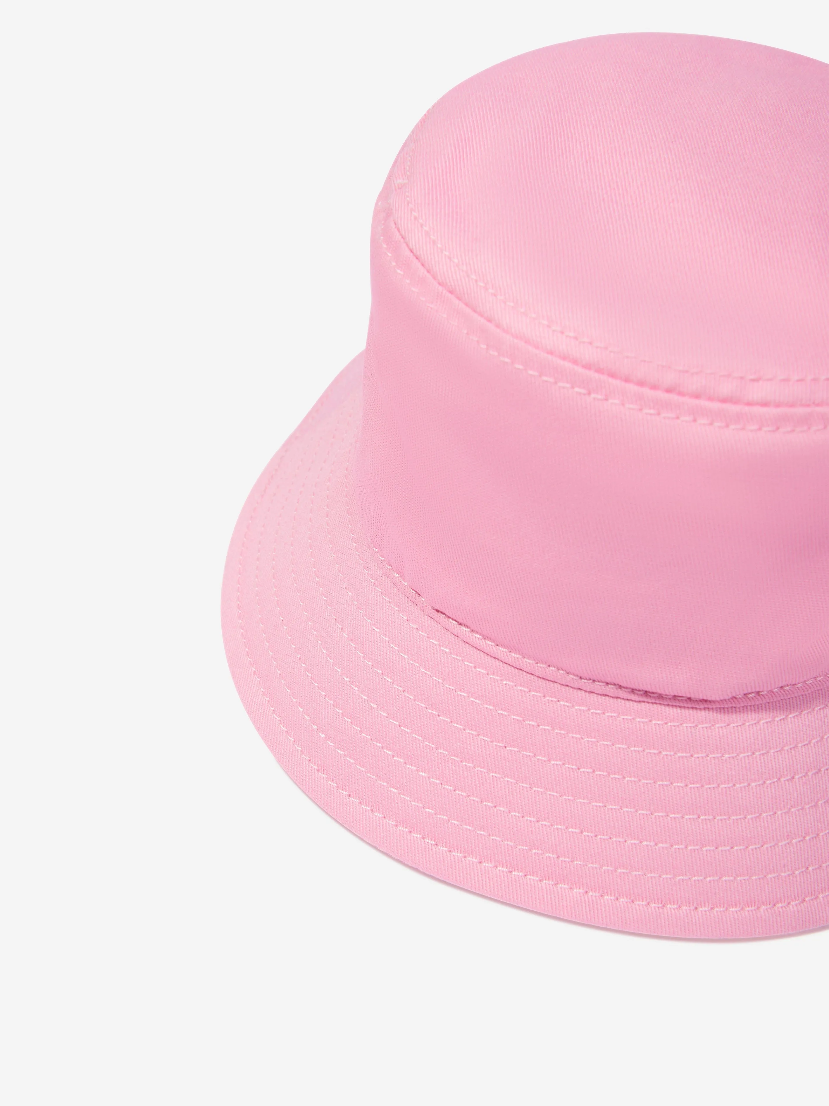MARNI Girls Logo Bucket Hat in Pink