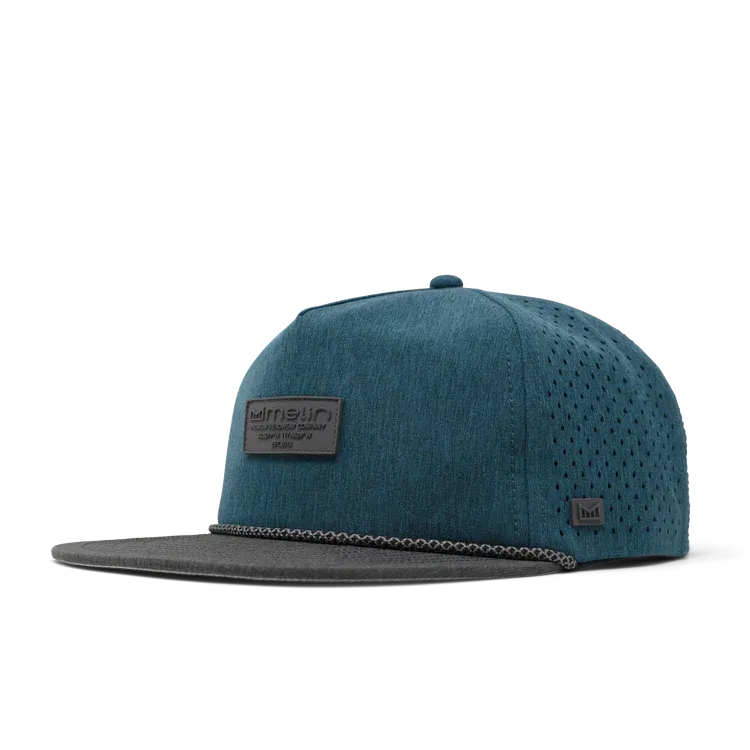 Melin Coronado Brick Hydro Hat - Heather Ocean/Heather Charcoal
