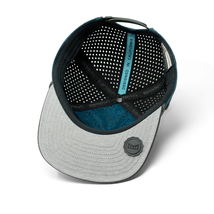 Melin Coronado Brick Hydro Hat - Heather Ocean/Heather Charcoal