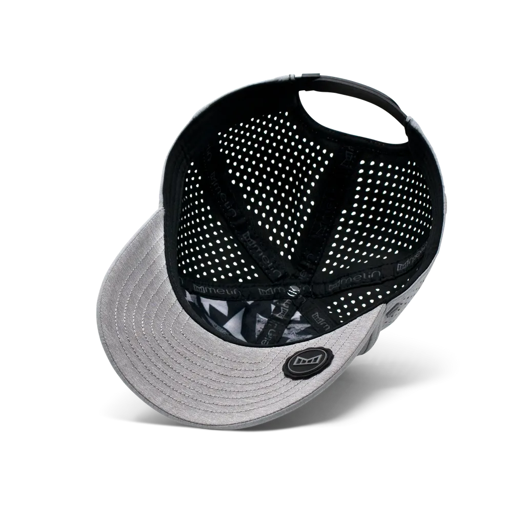 Melin Hydro A-Game Hat-Heather Grey
