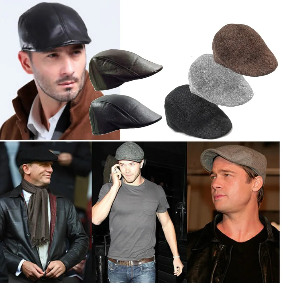 Men and Women Retro Baker Boy, Golf Hat, Beret, Flat Cap