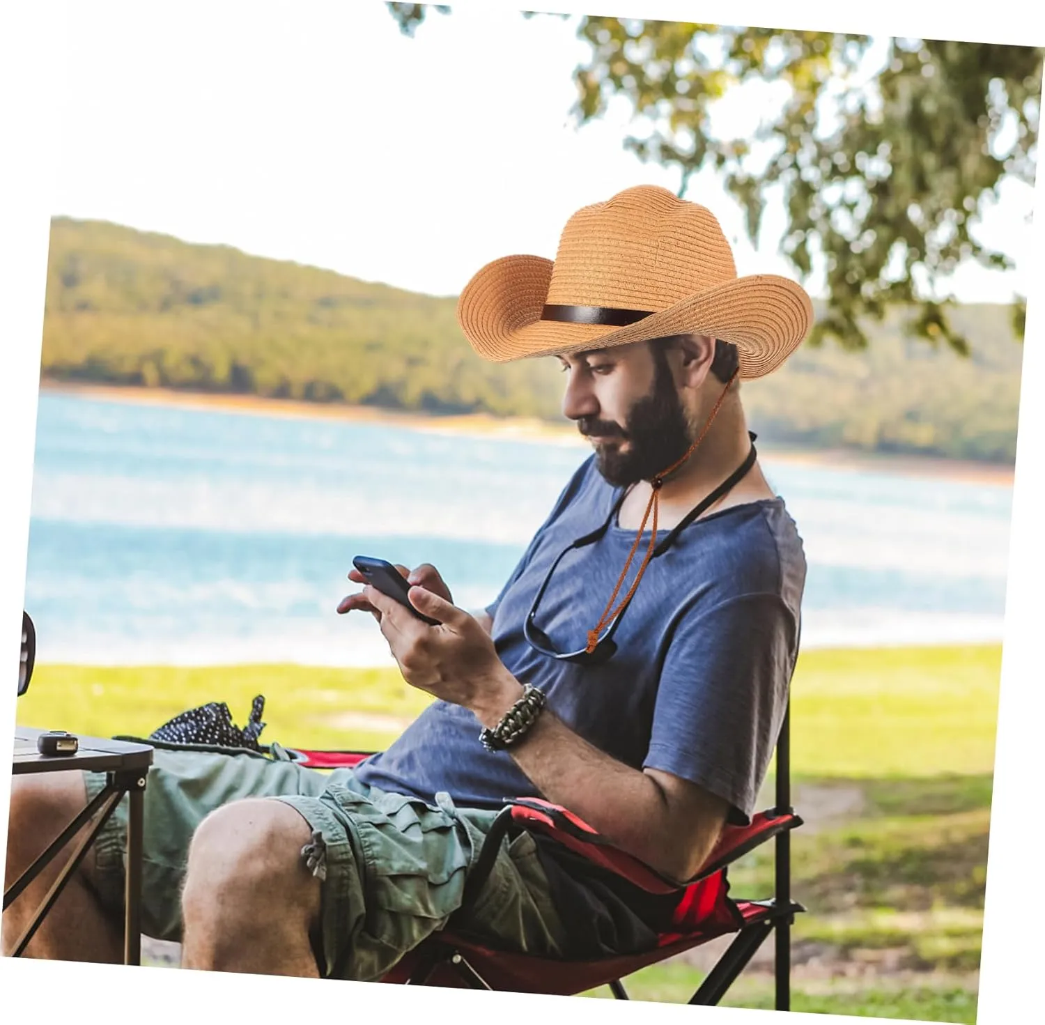Men Wide Brim Hat Hats UK Straw Summer Hat Outdoor Beach Hat para Boater Sun Hat Cloche Sunproof Caps