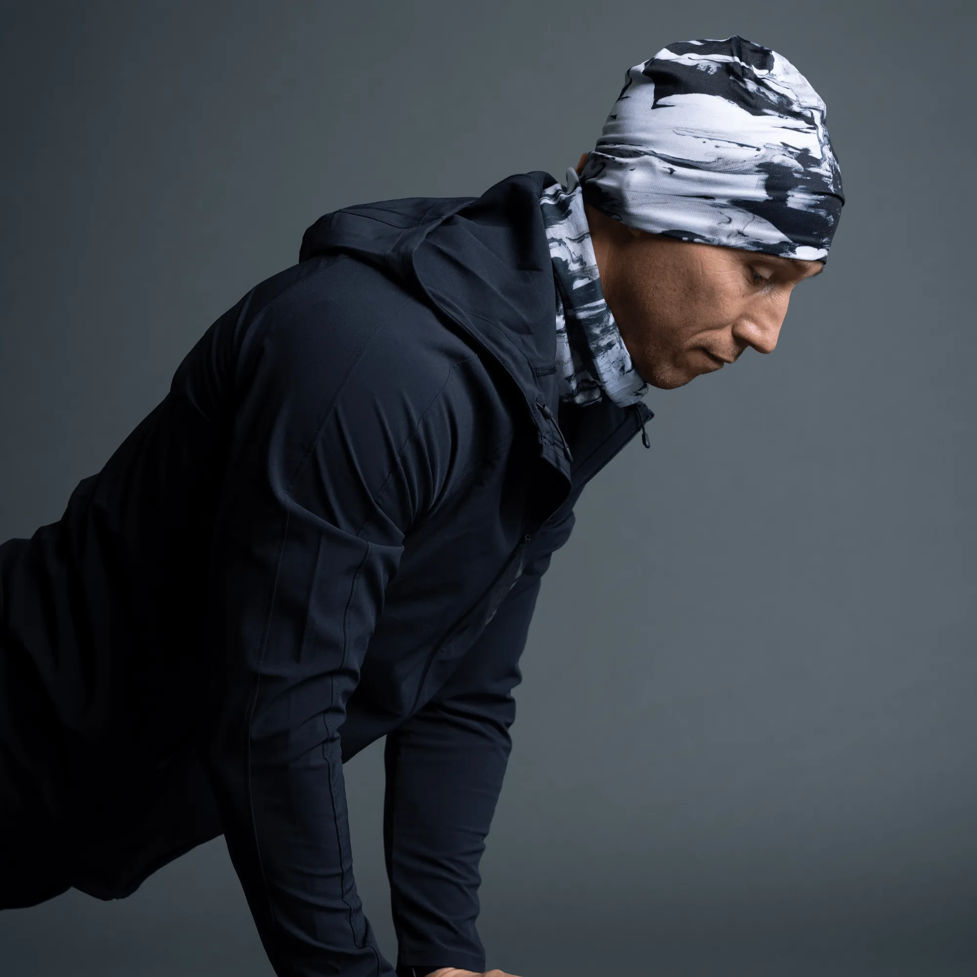 Men’s B&W Beanie