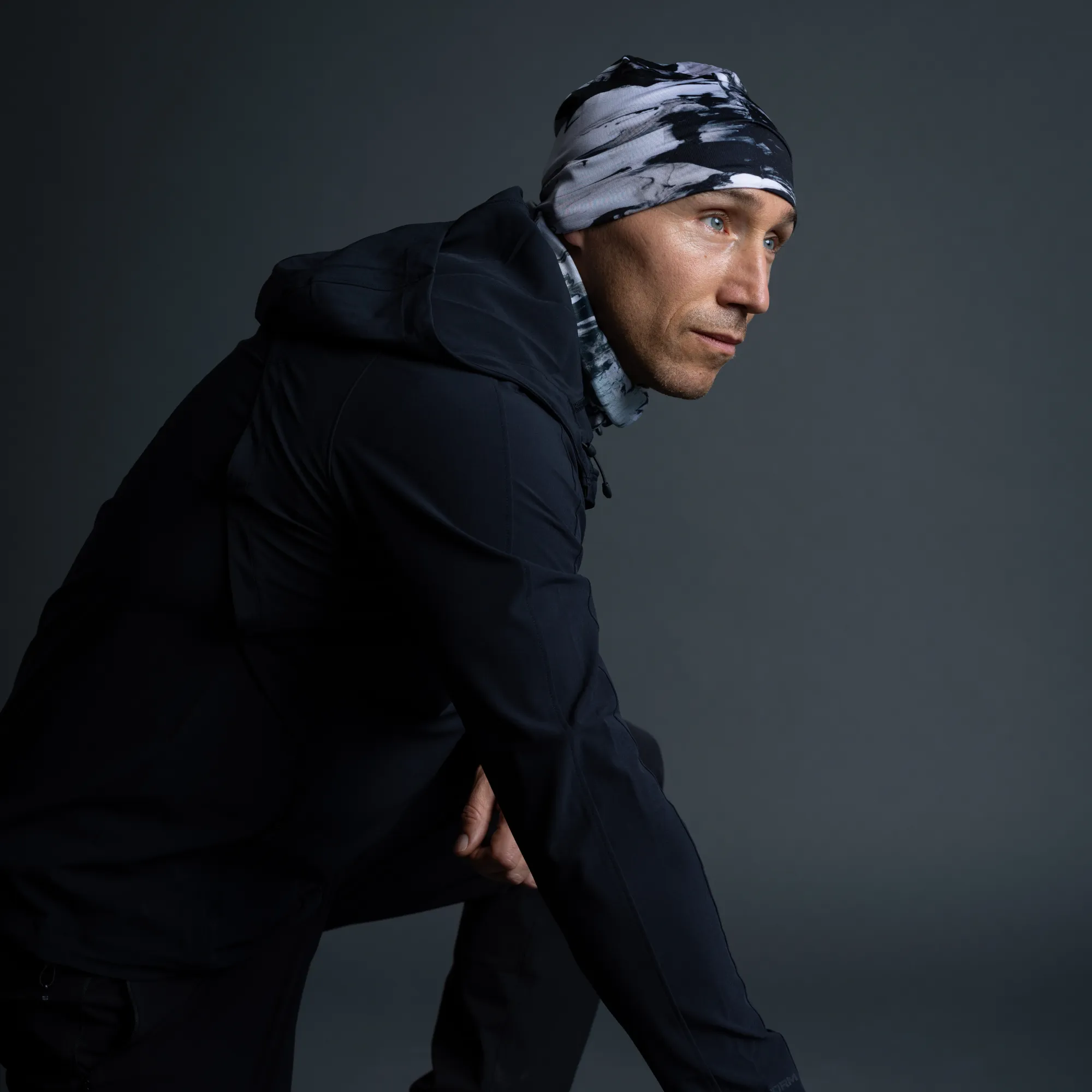 Men’s B&W Beanie