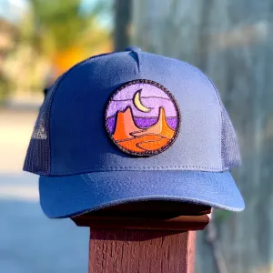 Men's Curved Brim Trucker w/ Desert