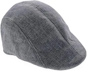 Men's Driver Beret Cap Adjustable Flat Newsboy Cap Classic Vintage Soft Irish Cabbie Hat Driving Hat Cap for Men