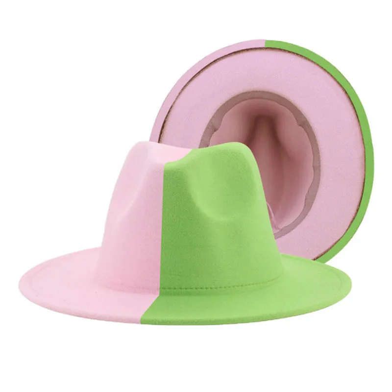 Men's Gradient Felt Fedoras | Popular Male Apparel and Accessories