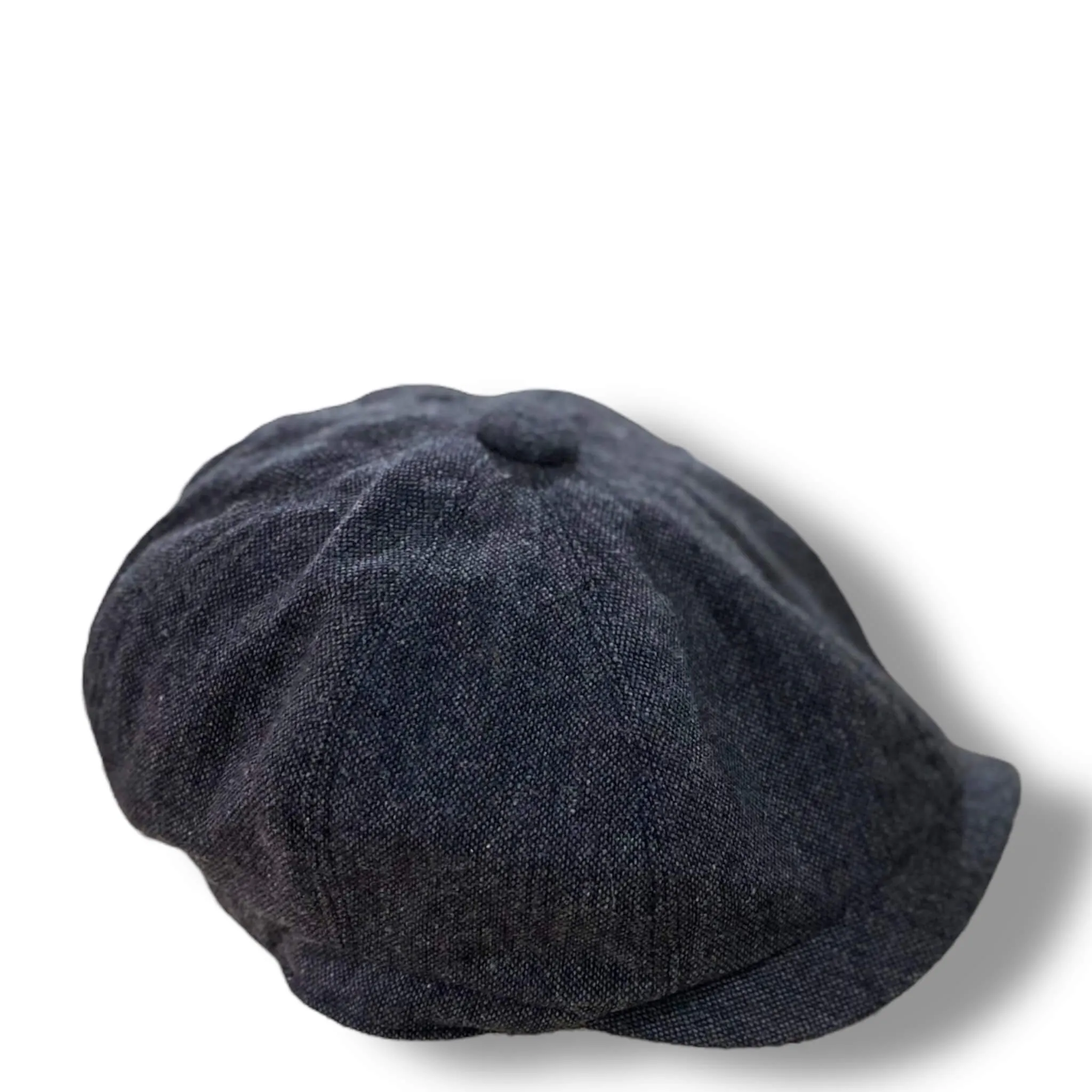 Men's Gray Grain Newsboy Cap