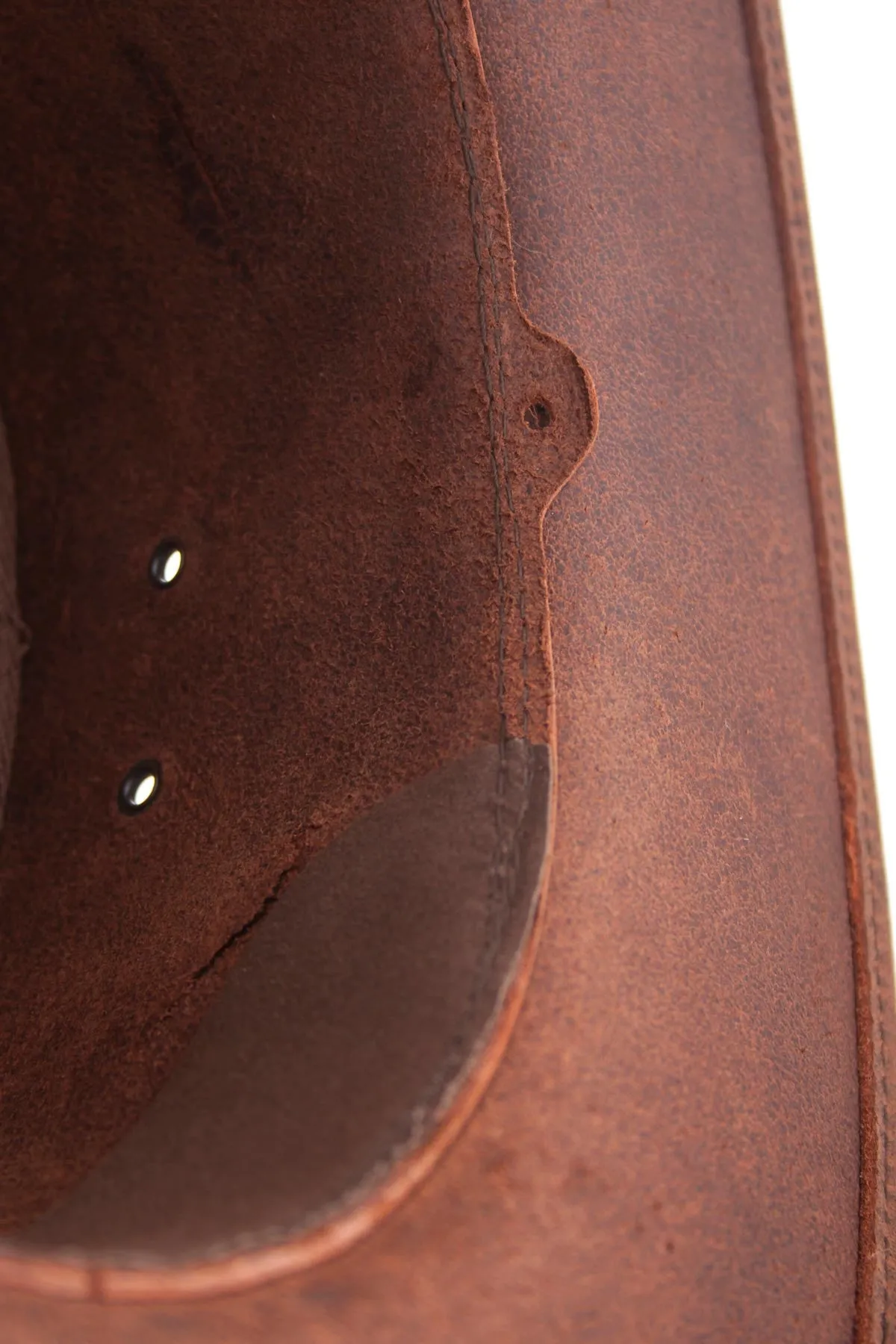 Men's Leather Cowboy Hat