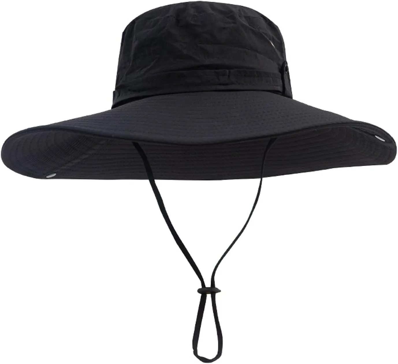 Men's Western Hat Summer Safari Hat Sun Protection Wide Brim Winter Metal Fishing Camping Classic Travel Cap