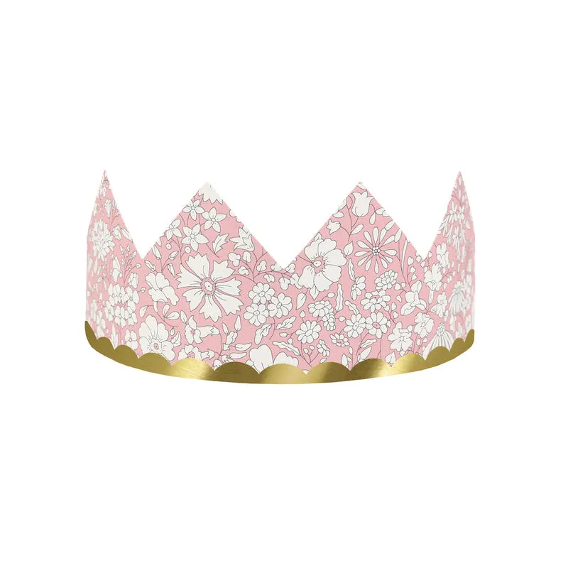Meri Meri x Liberty Party Crowns 8pk.