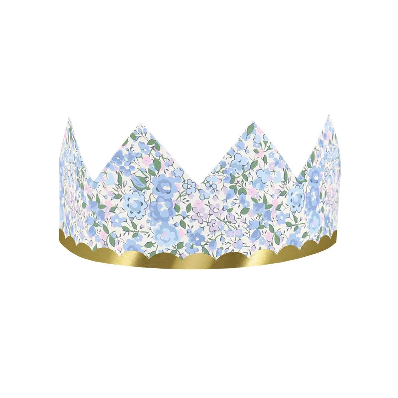 Meri Meri x Liberty Party Crowns 8pk.