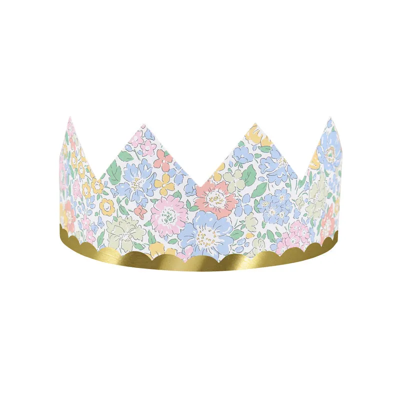 Meri Meri x Liberty Party Crowns 8pk.