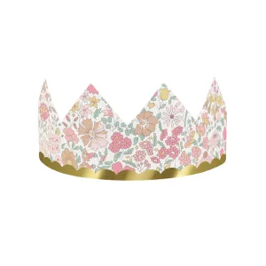 Meri Meri x Liberty Party Crowns 8pk.