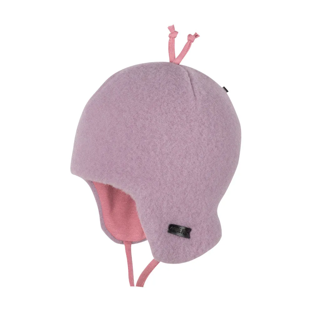 MERINO FLEECE CLASSIC HAT - mauve