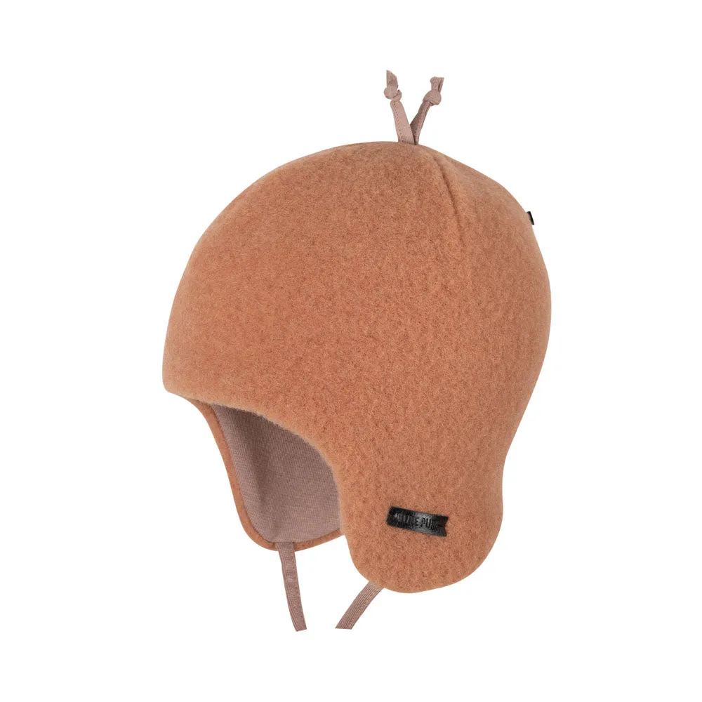 MERINO FLEECE CLASSIC HAT - mocha
