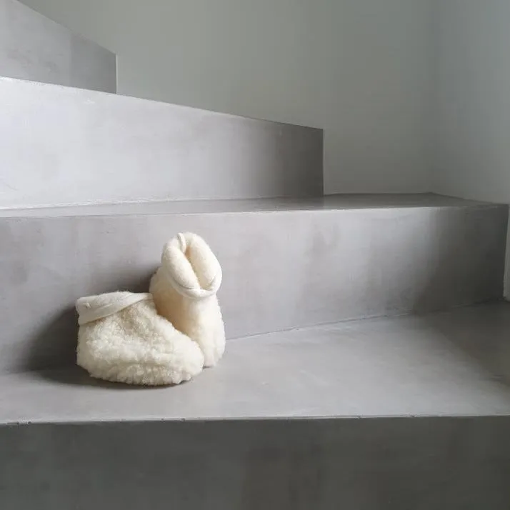 Milk Pure Wool Baby Booties