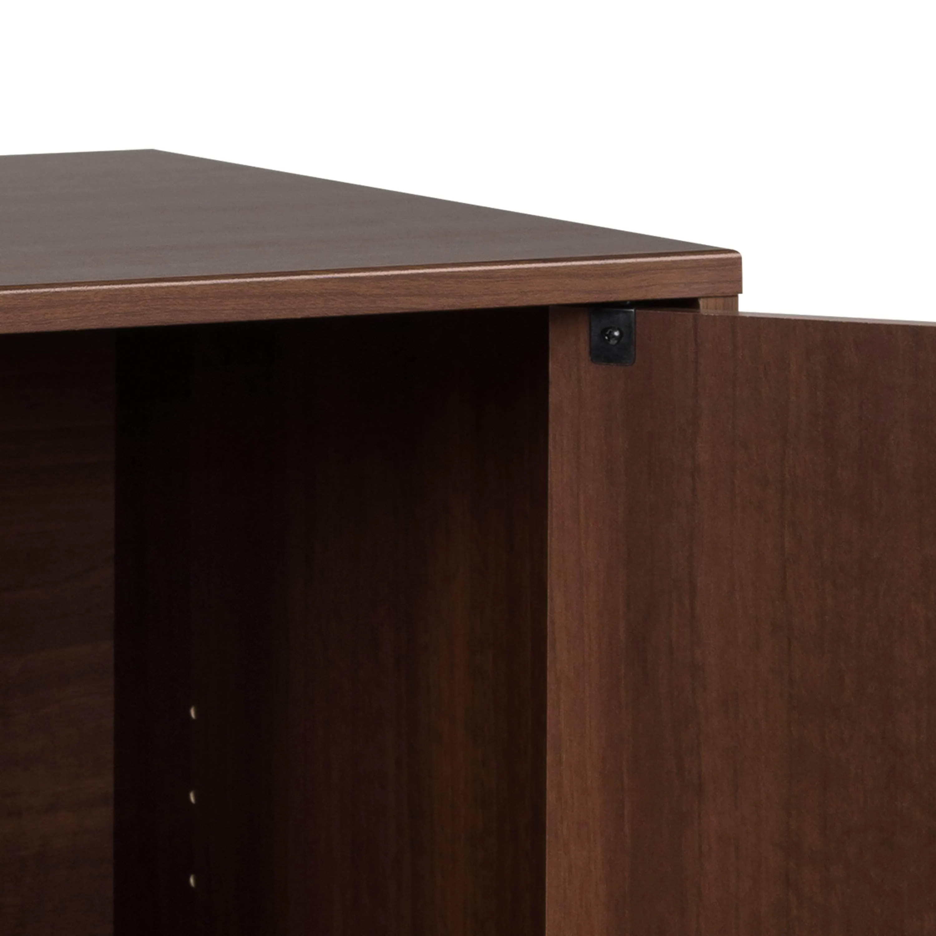 Milo Mid-Century 4 Drawer Chest with Door - Available in 4 Colours