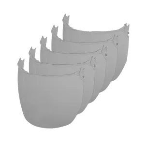 Milwaukeee 48731442A 5 Pack Grey BOLT Full Face Shield Universal Replacement Lens