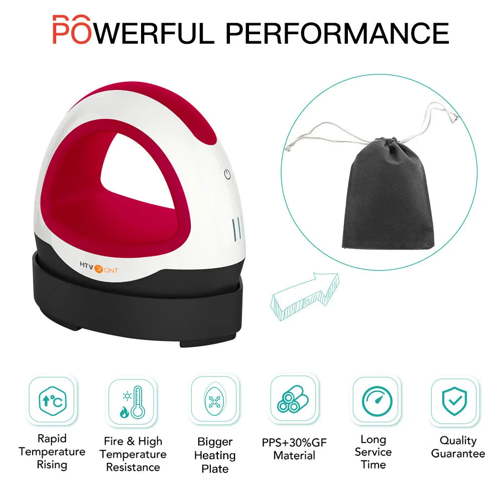 [Mini Heat Press Bundle] Mini Heat Press Machine   Sublimation & HTV Sheets Bundle ≥$60