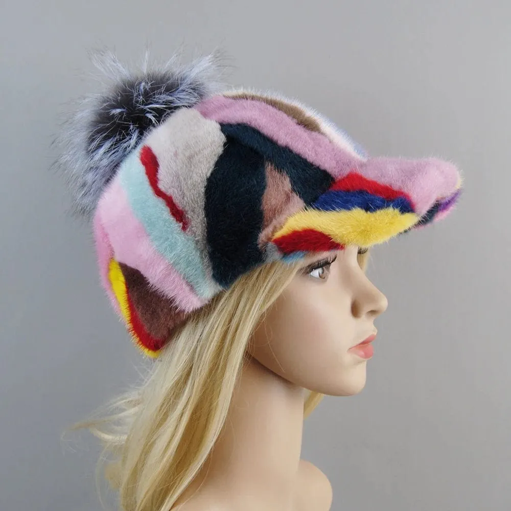 MINKY Fur Cap