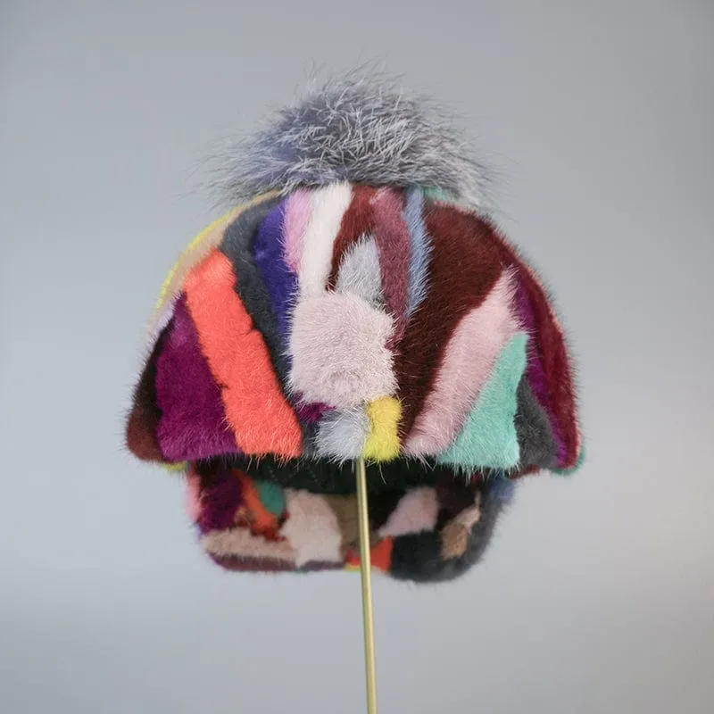 MINKY Fur Cap