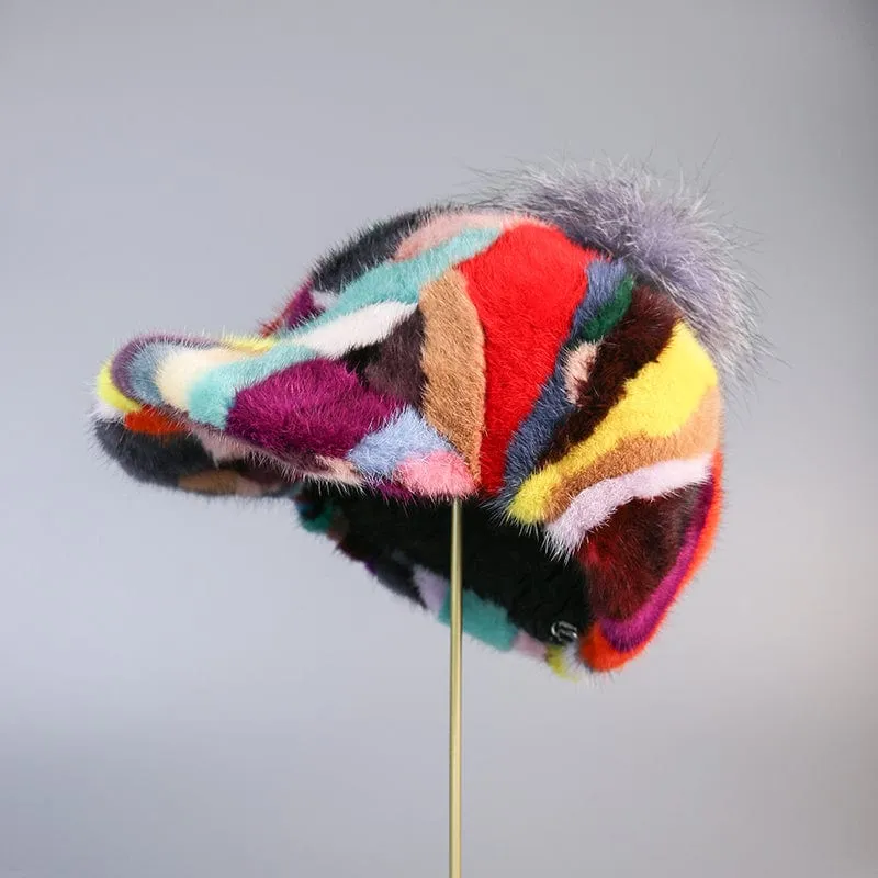 MINKY Fur Cap