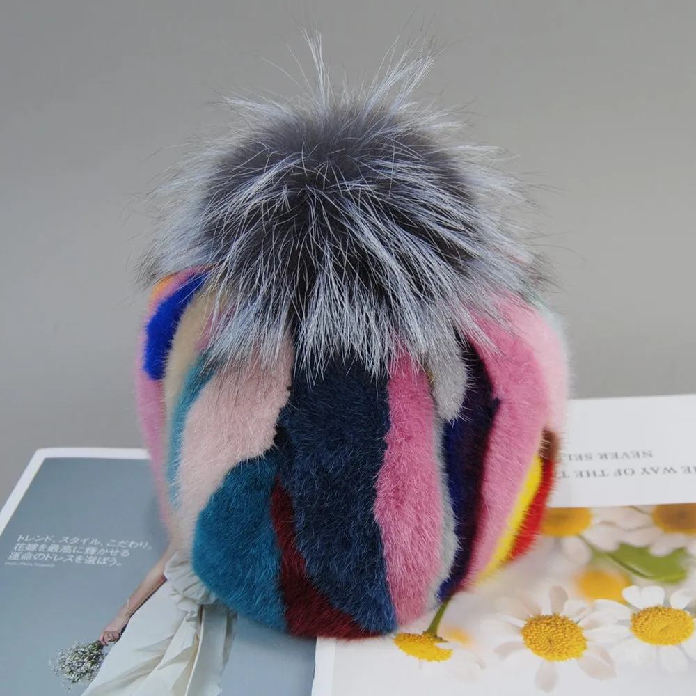 MINKY Fur Cap