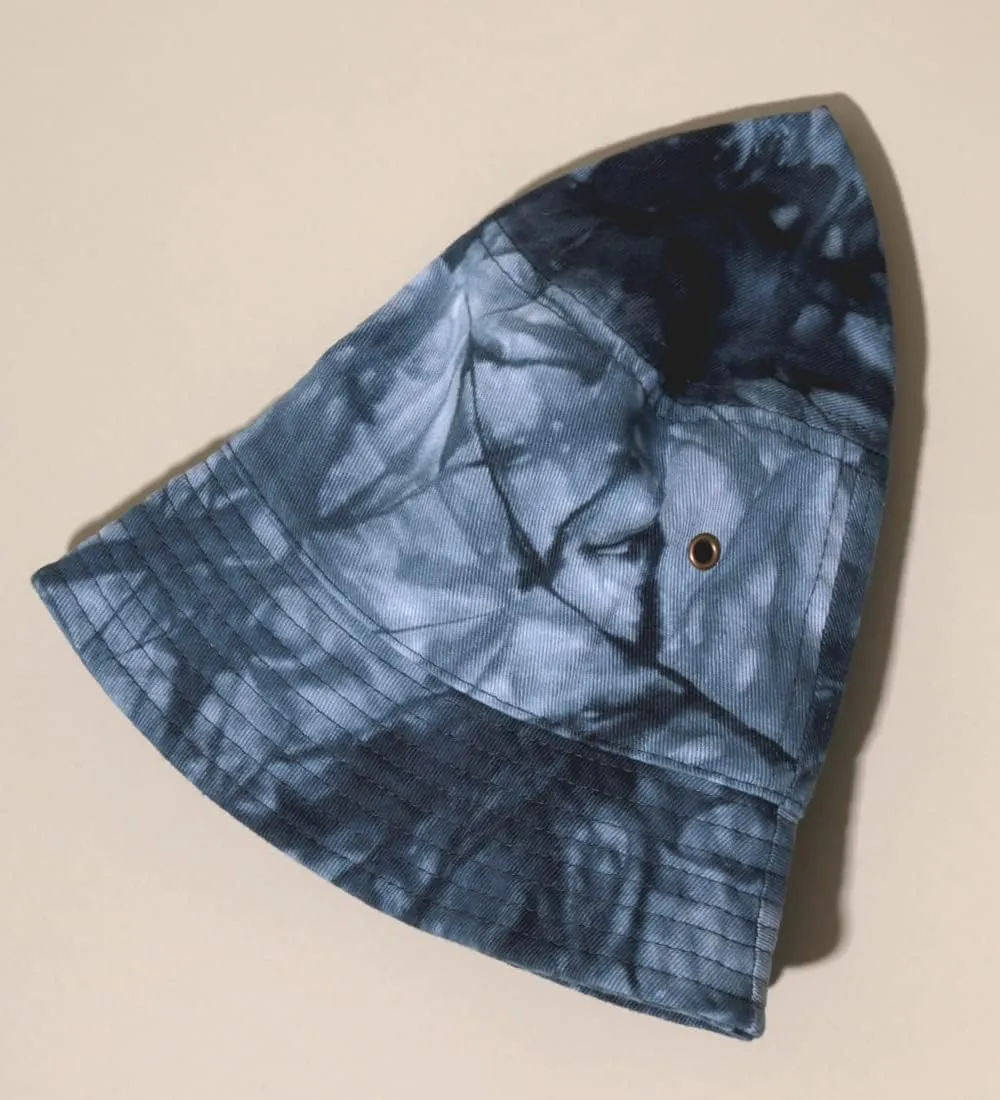MIRMARU 100% Cotton Multicolored Tie Dye Packable Bucket Hat Trendy Lightweight Unisex Sun Cap