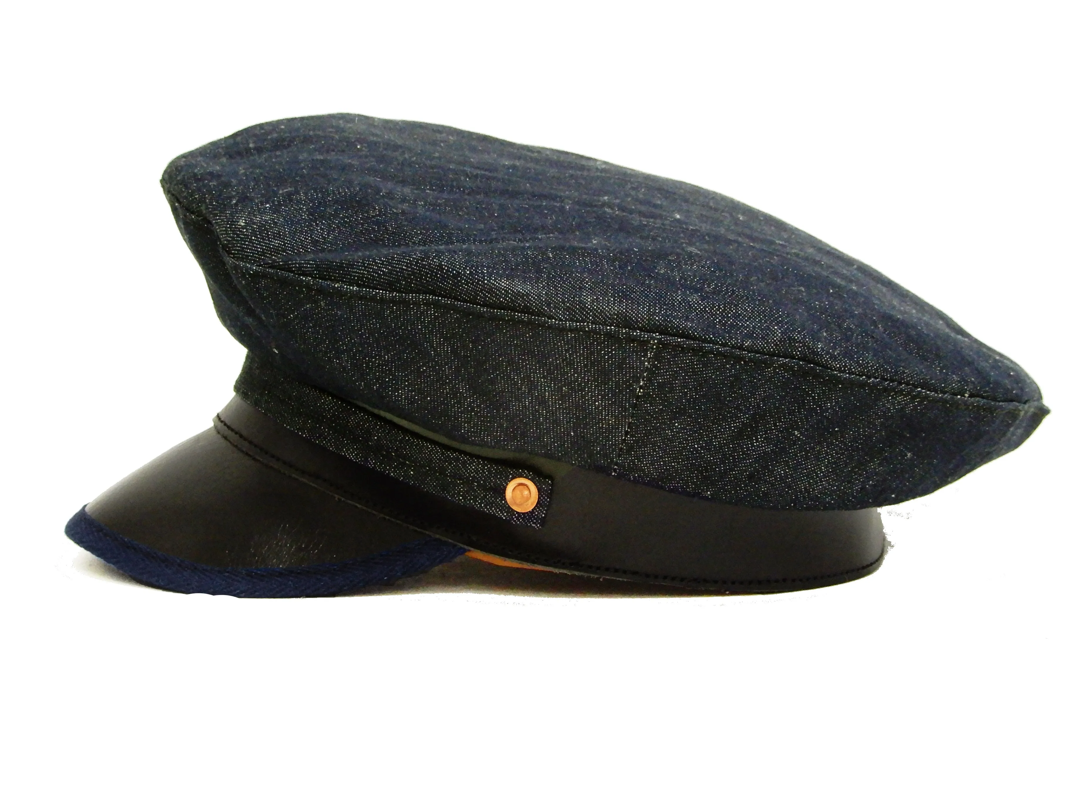 Mister Freedom Sugar Cane ROADSTEADER Cap Men's Denim Nautical Hat SC02566