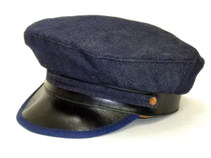 Mister Freedom Sugar Cane ROADSTEADER Cap Men's Denim Nautical Hat SC02566
