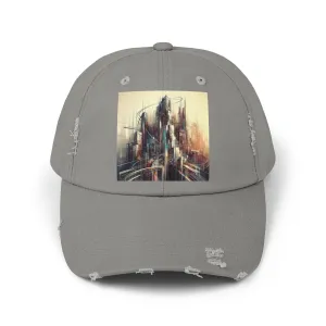 Modern life and buildings Unisex Distressed Cap