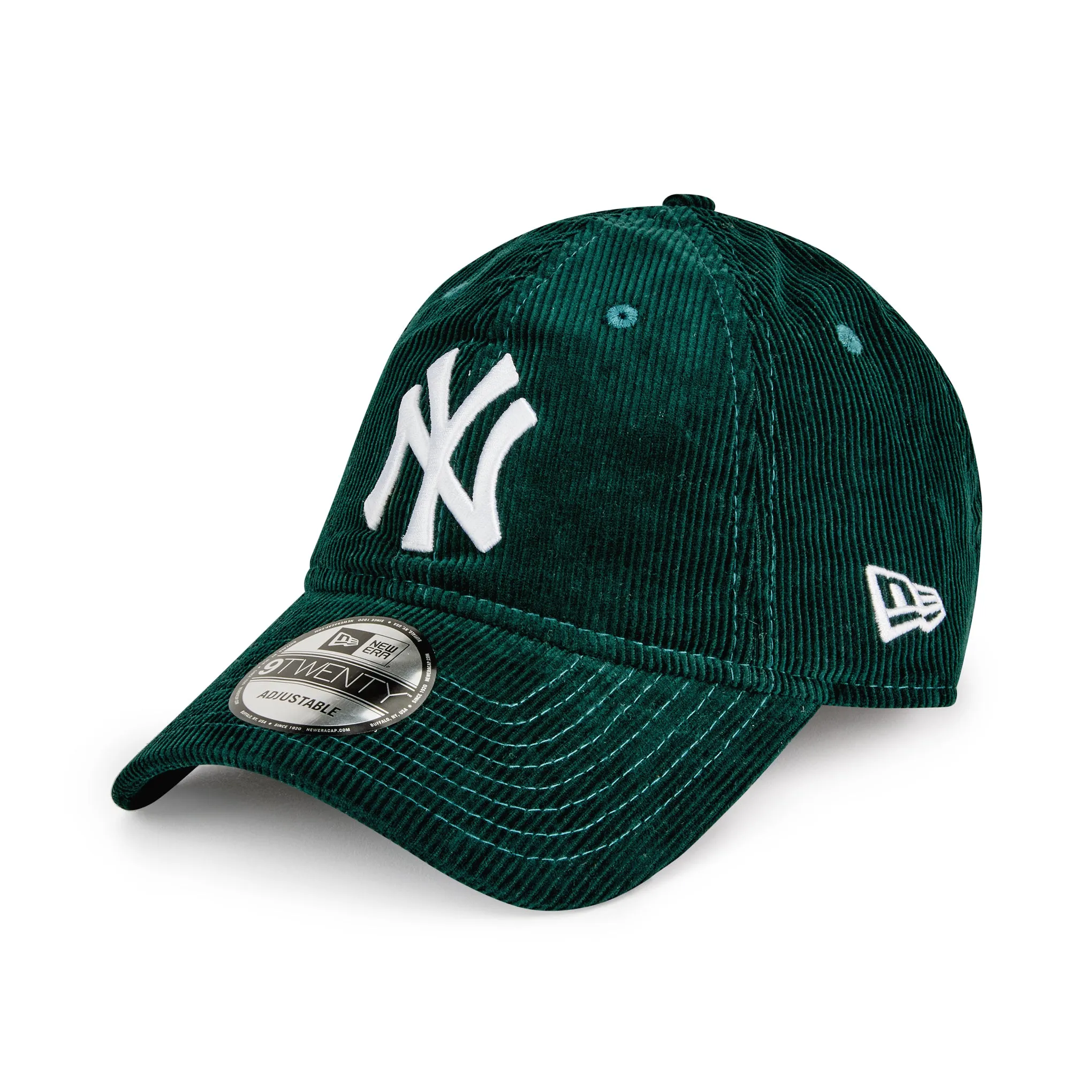 MoMA NY Yankees 9TWENTY Corduroy Adjustable Baseball Cap - Dark Green