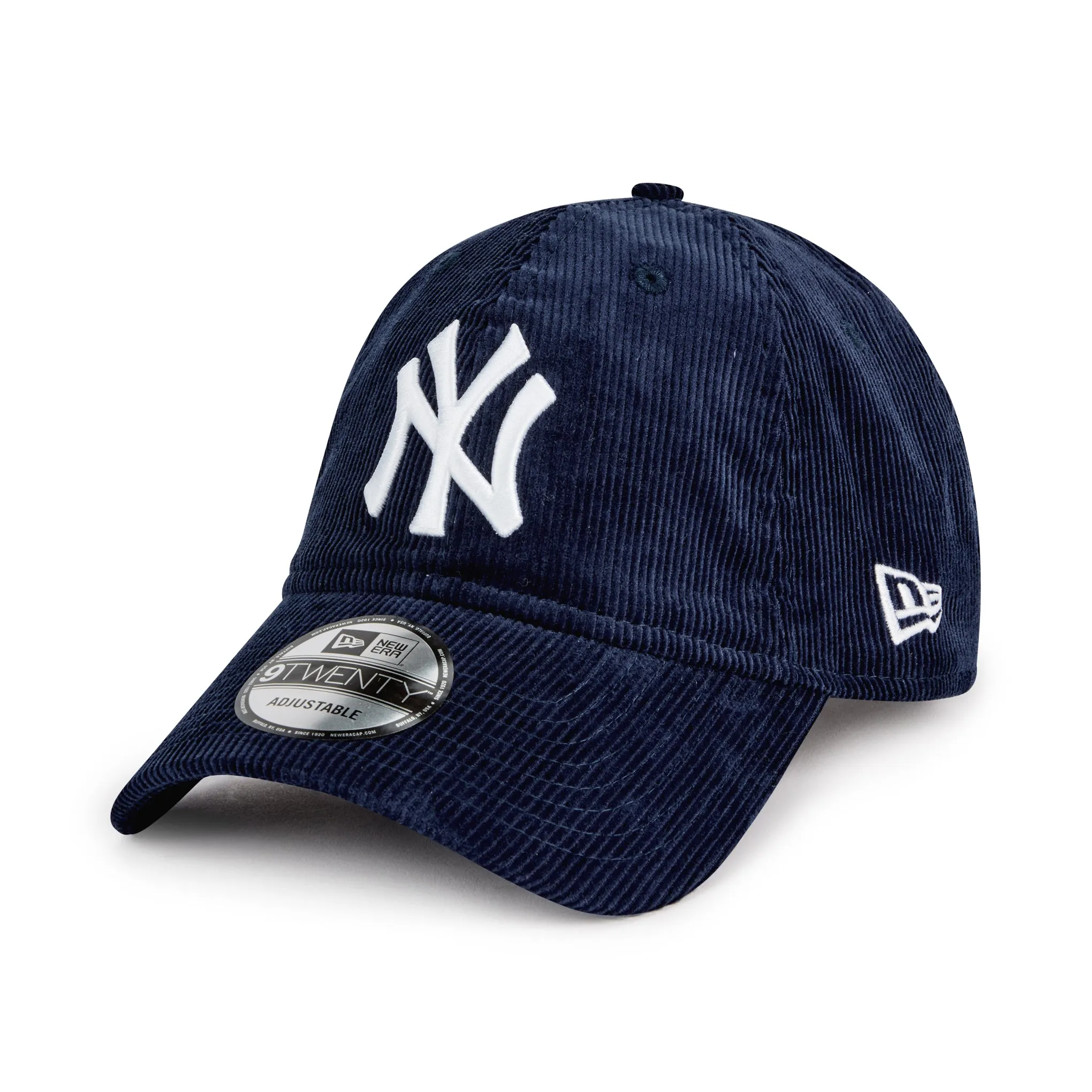 MoMA NY Yankees 9TWENTY Corduroy Adjustable Baseball Cap - Midnight Navy