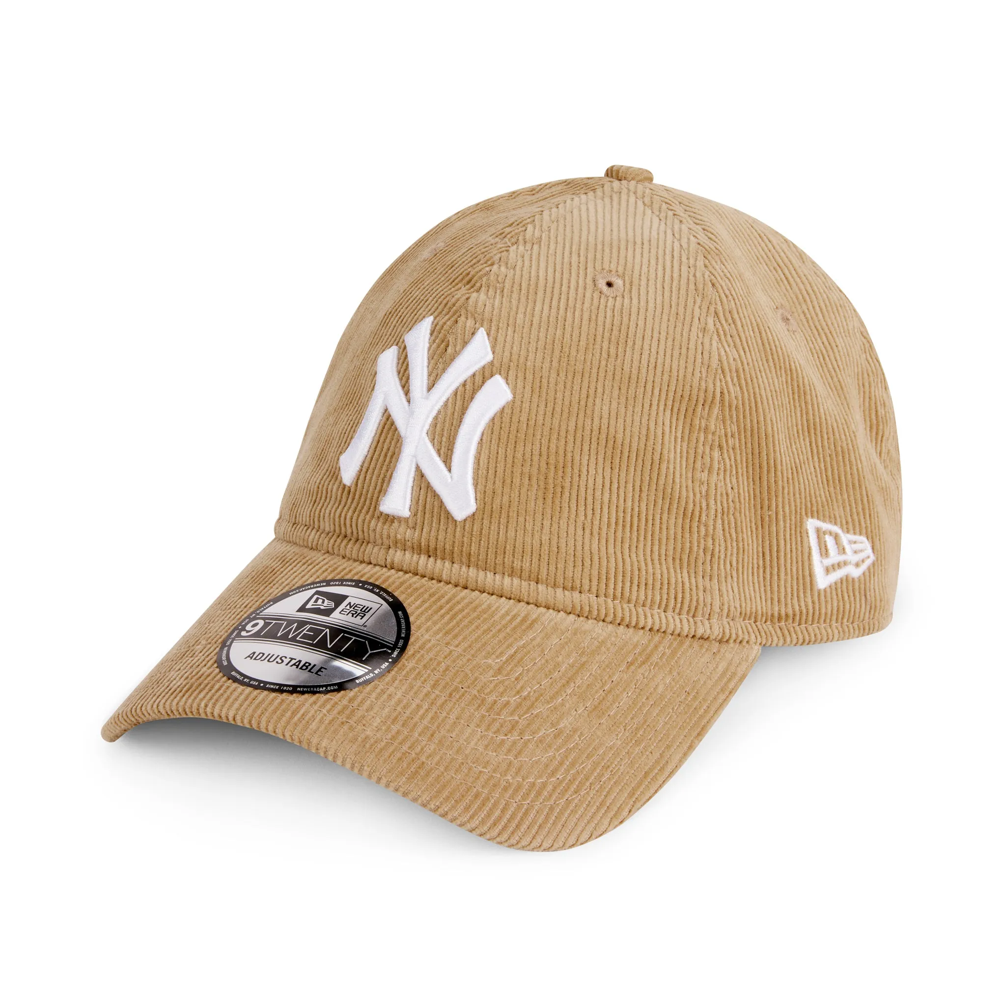 MoMA NY Yankees 9TWENTY Corduroy Adjustable Baseball Cap - Wheat